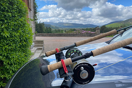 Fishing at Glenmuick Estate