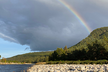 Fishing at Glenmuick Estate