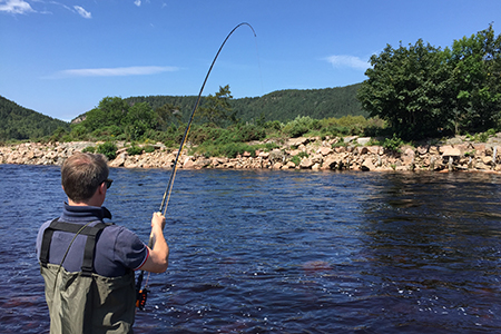 Fishing at Glenmuick Estate
