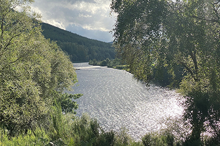 Fishing at Glenmuick Estate