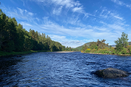 Fishing at Glenmuick Estate
