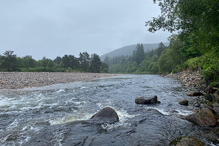 Fishing at Glenmuick Estate