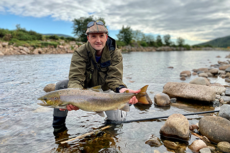 Fishing at Glenmuick Estate