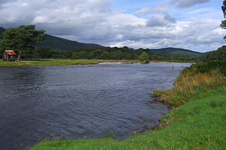Fishing at Glenmuick Estate