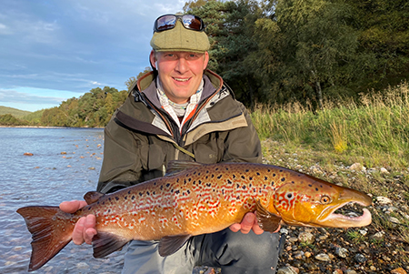 Fishing at Glenmuick Estate