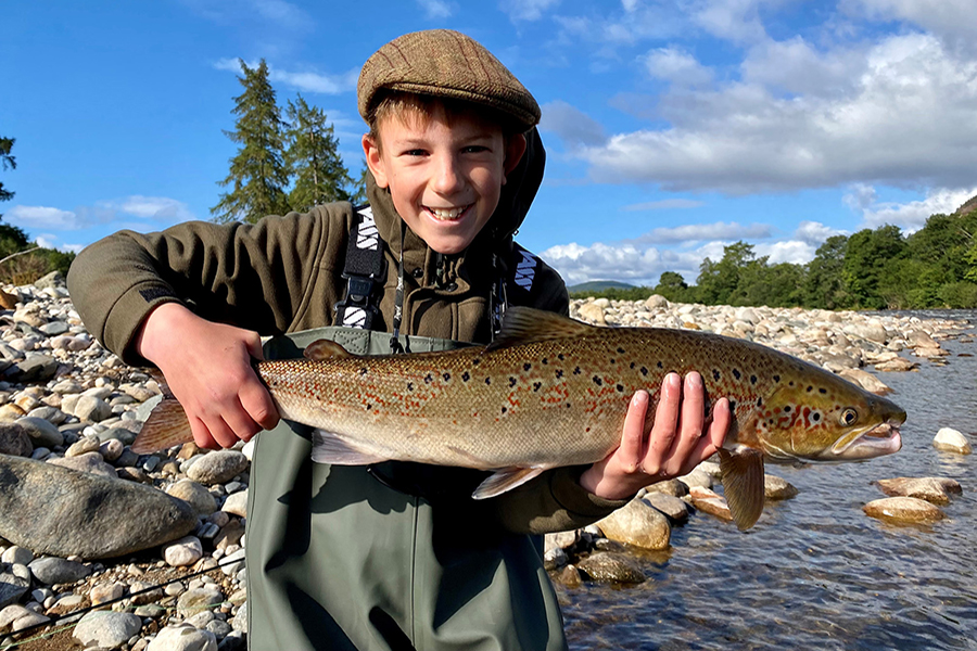 Fishing at Glenmuick Estate