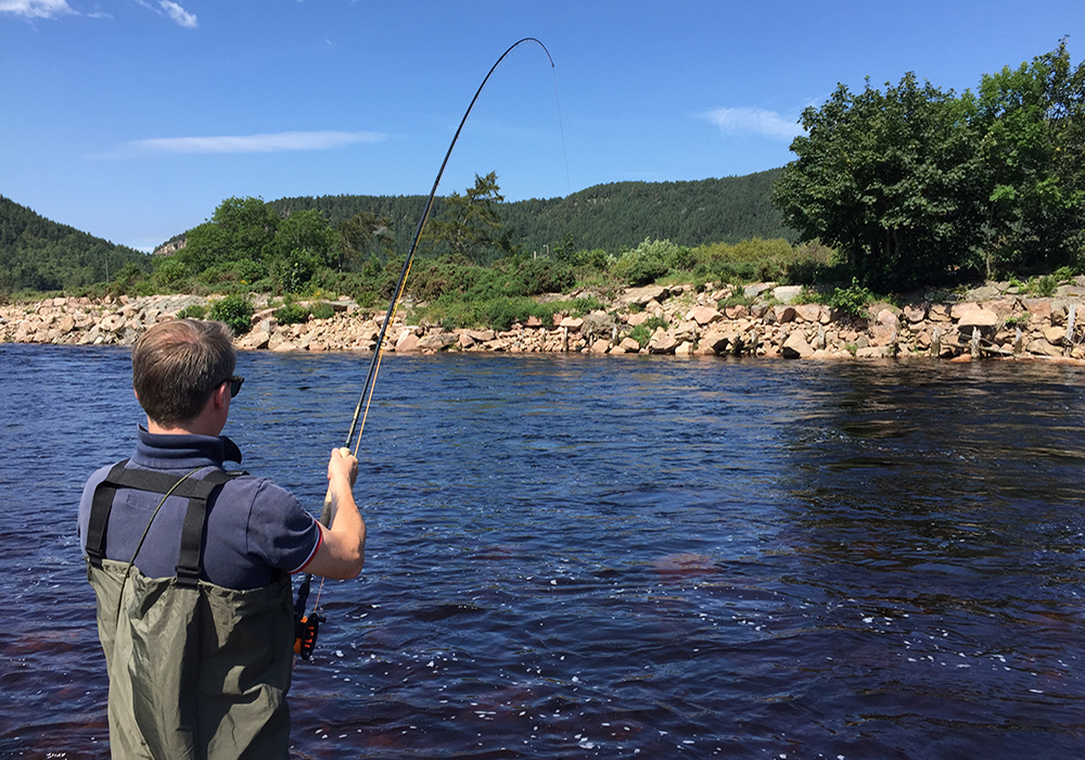Fishing on Glenmuick Estate